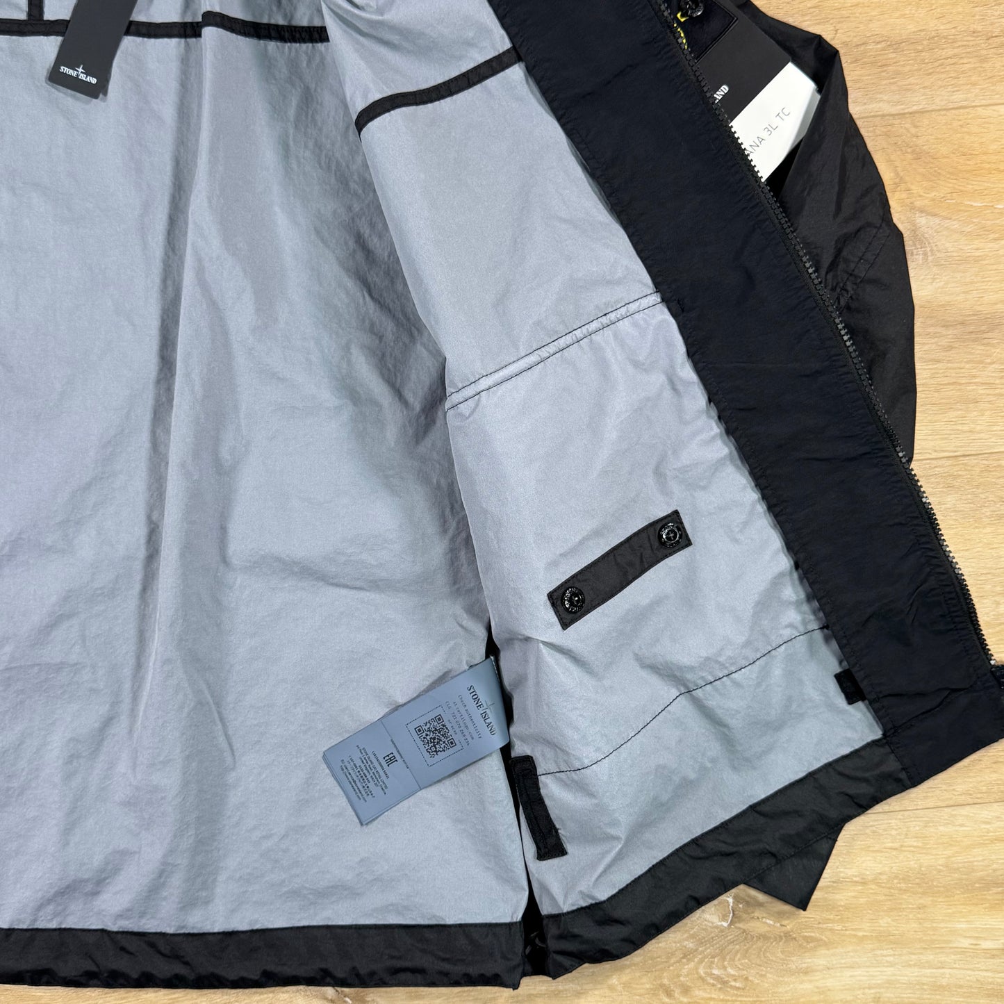 Stone Island Membrana 3L TC Jacket in Black