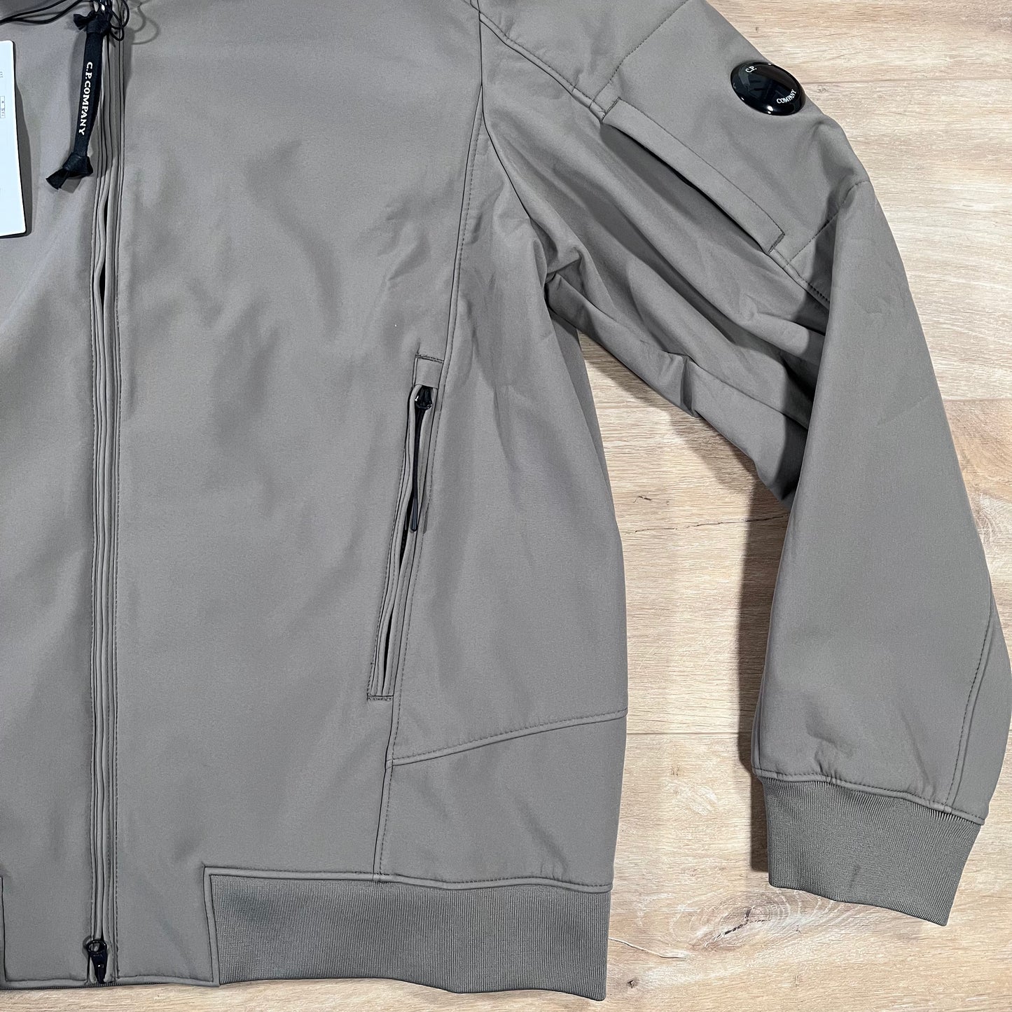 C.P. Company Shell-R Lens Jacket in Walnut