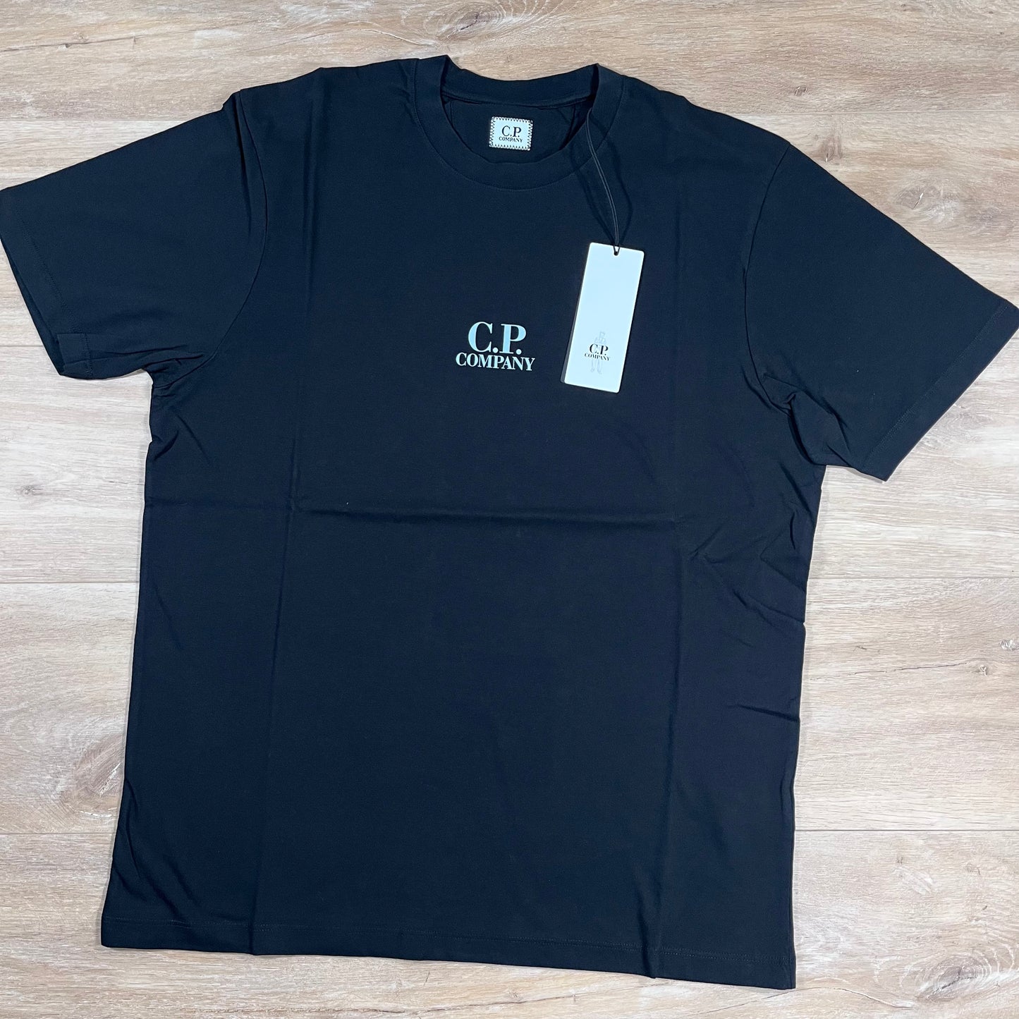 C.P. Company 30/1 Jersey British Sailor T-Shirt in Black