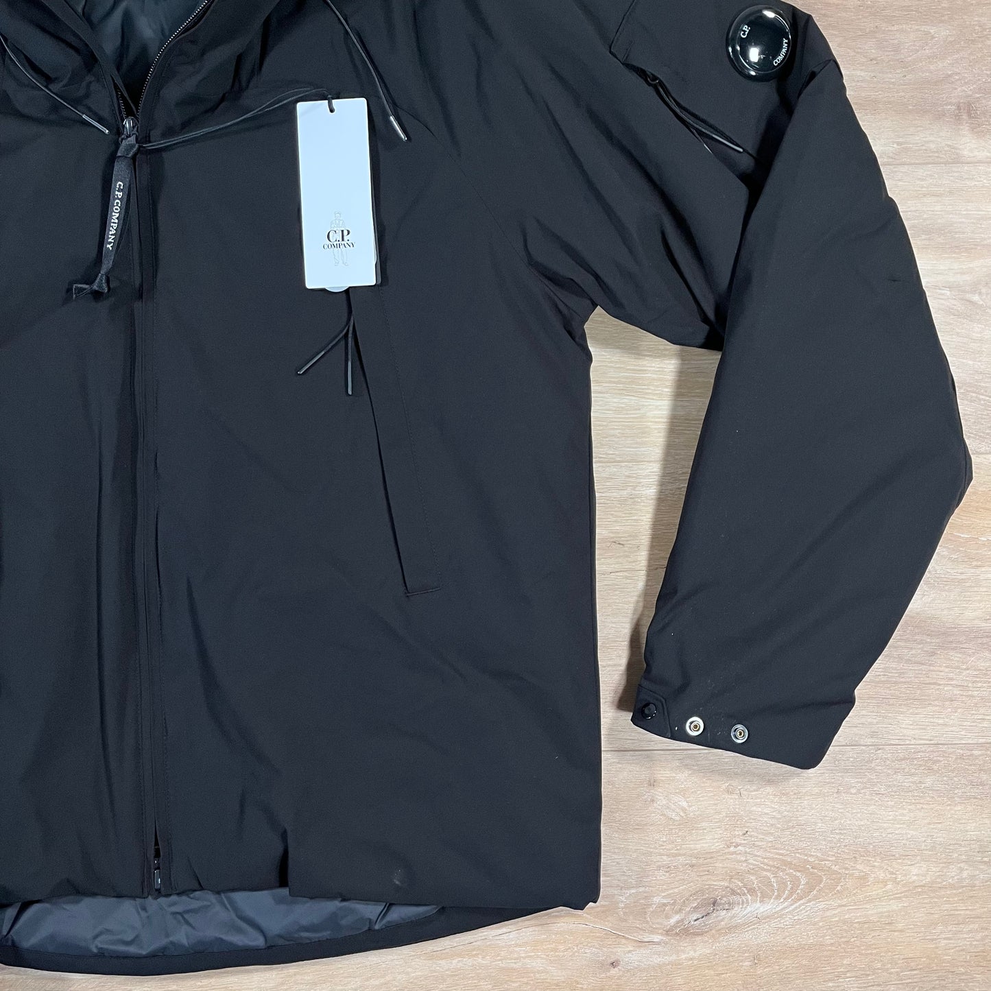 C.P. Company Pro-Tek Padded Lens Jacket in Black