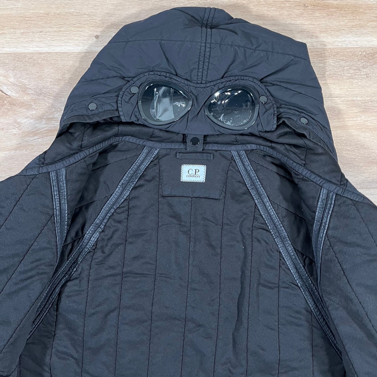 C.P. Company GD Liner Goggle Jacket in Black