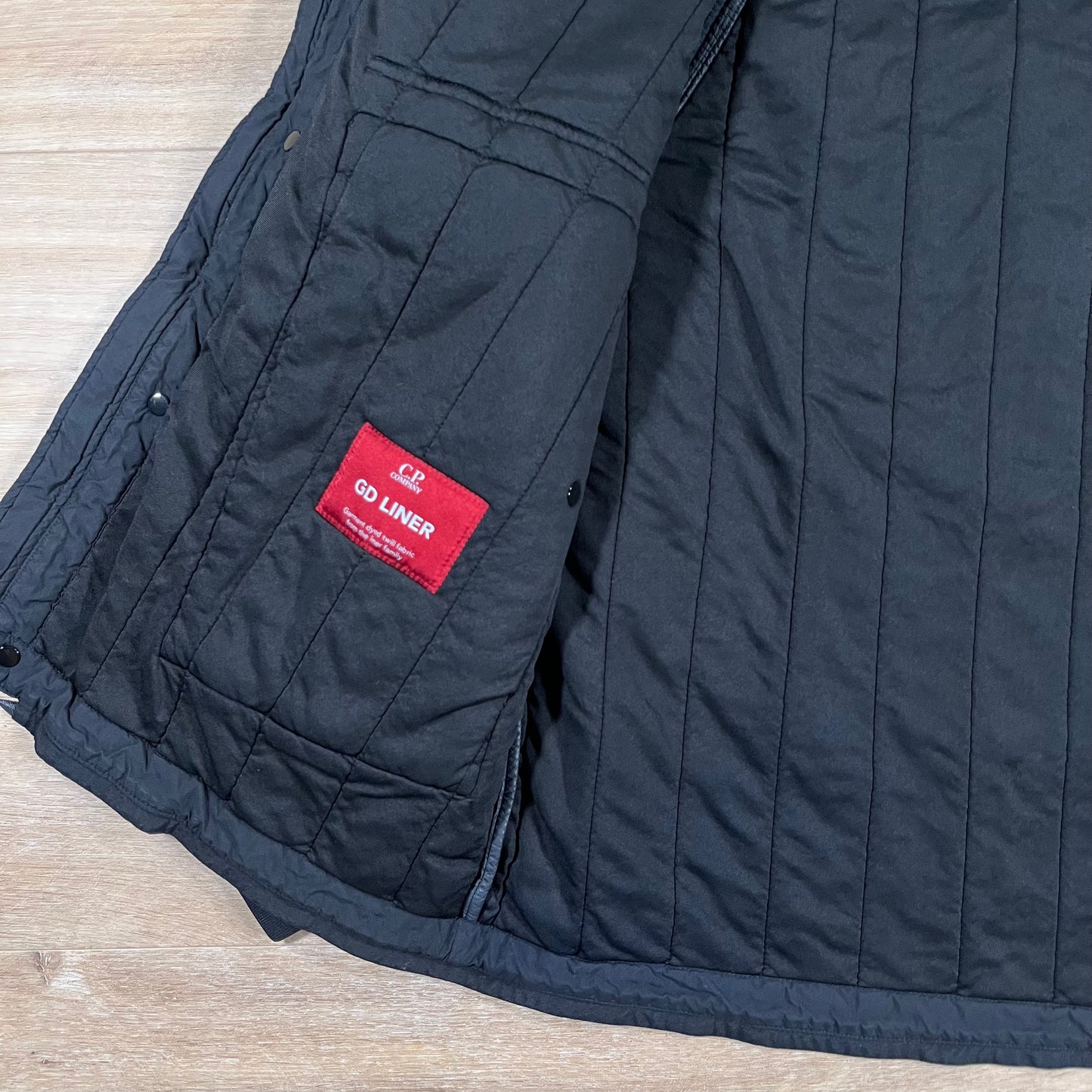 C.P. Company GD Liner Goggle Jacket in Black