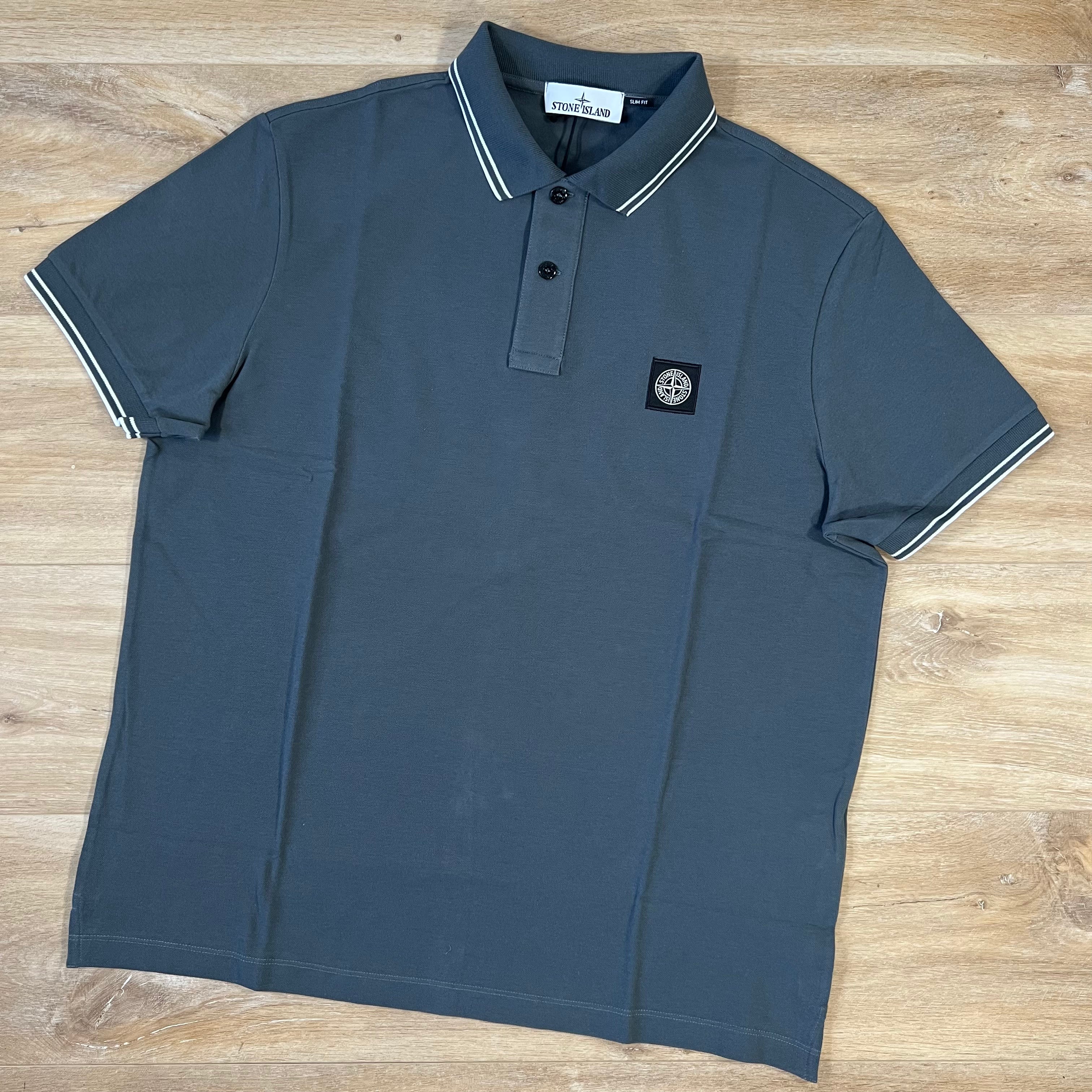 Stone island hot sale polo top