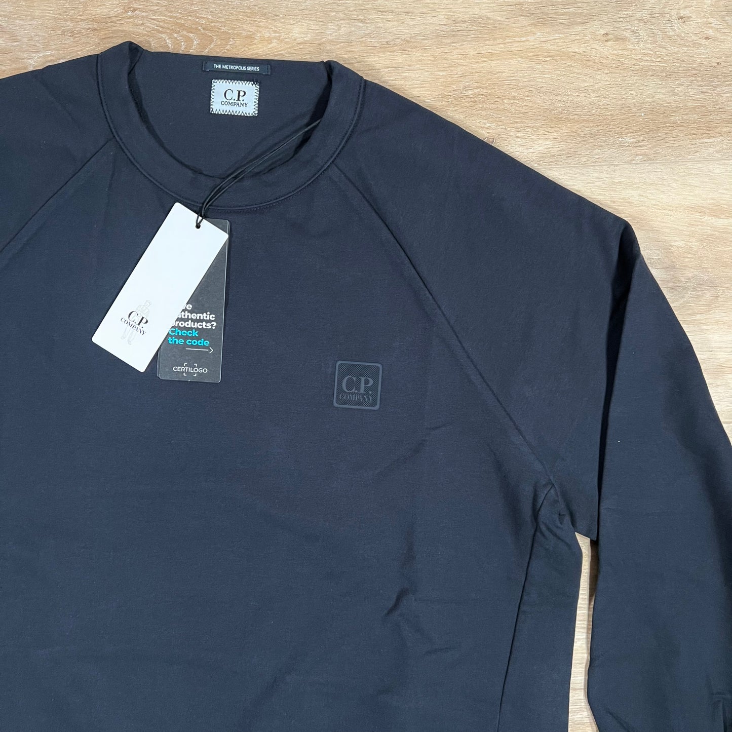 C.P. Company Metropolis Sweatshirt in Navy