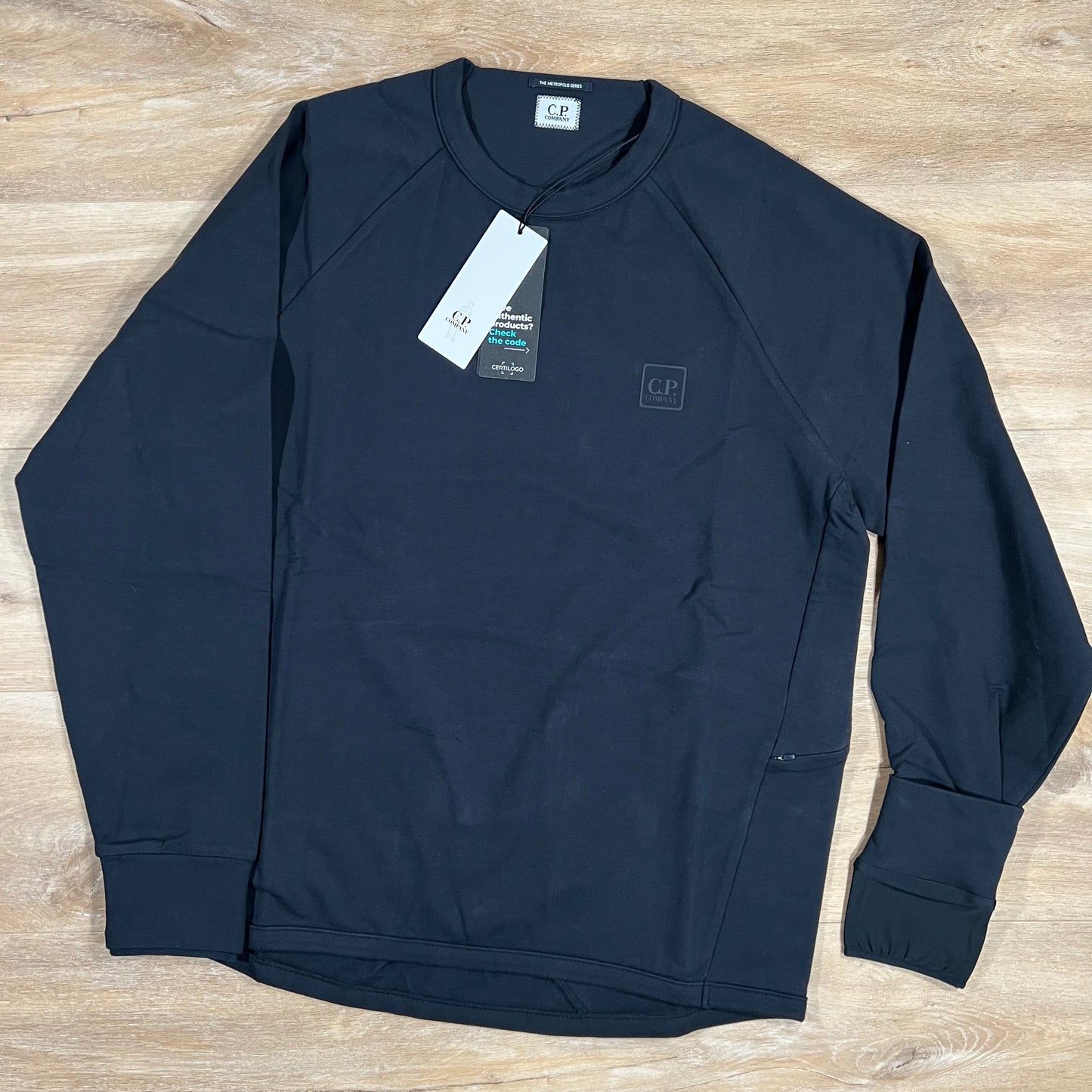C.P. Company Metropolis Sweatshirt in Navy