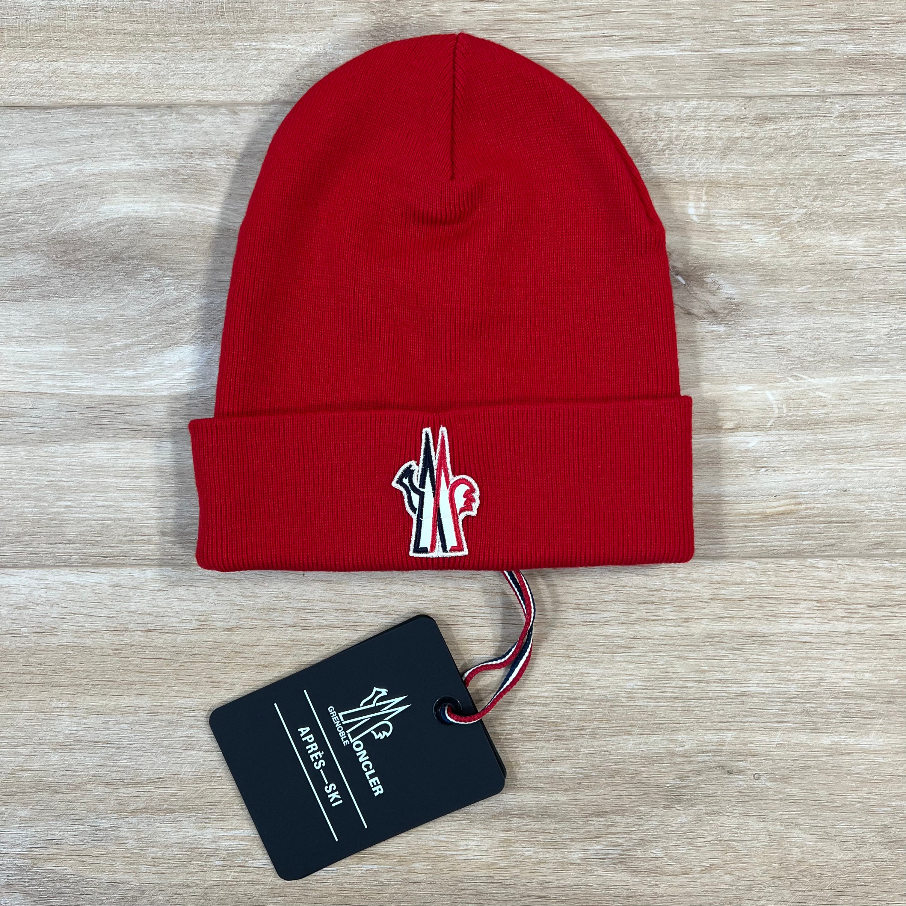 Moncler Grenoble Beanie in Red LABEL MENSWEAR