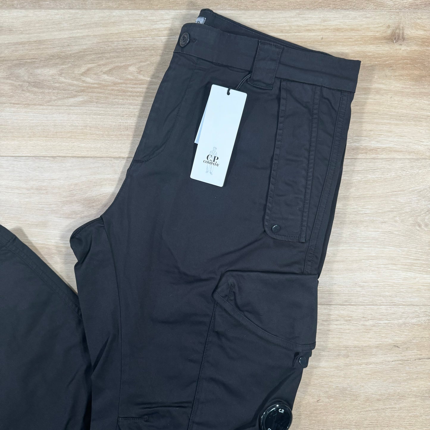 C.P. Company Stretch Utility Pants in Black