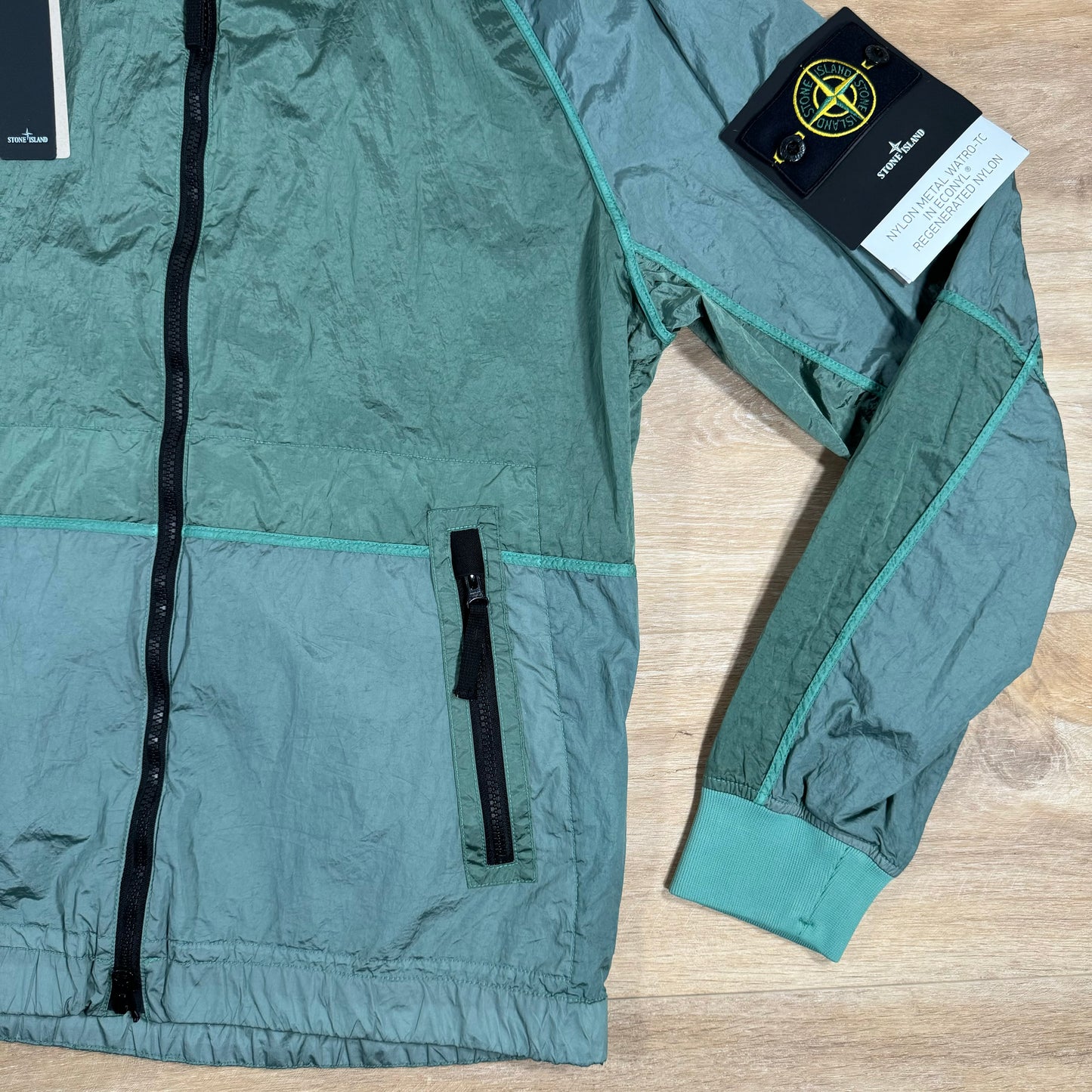 Stone Island Nylon Metal Watro-TC Jacket in Light Green