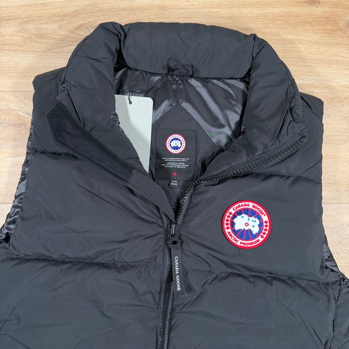 Canada Goose Lawrence Puffer Vest in Black