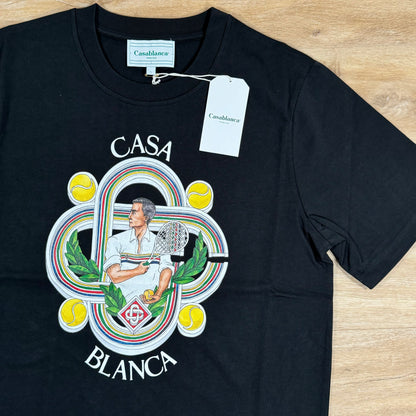 Casablanca Le Joueur T-Shirt in Black