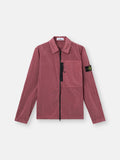 Stone Island Nylon Metal Chest Pocket Overshirt in Geranium