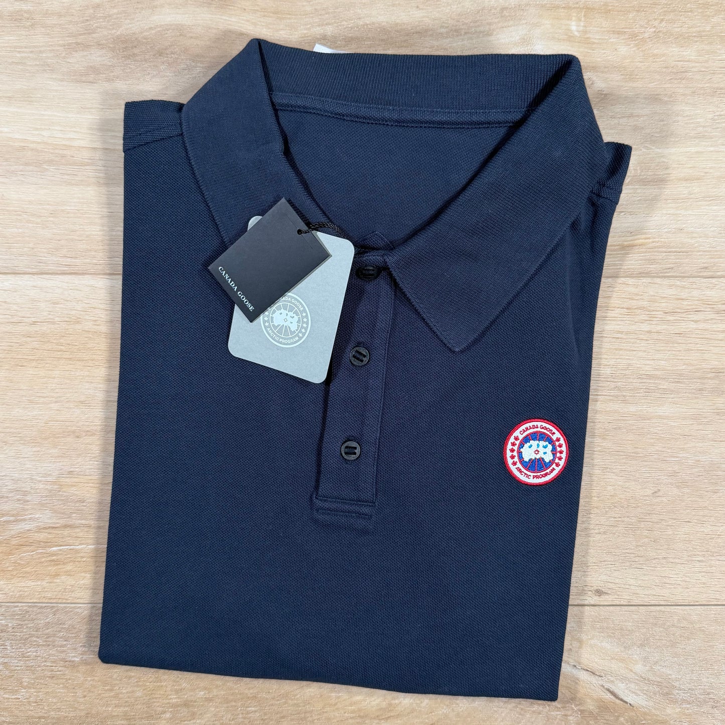 Canada Goose Beckley Polo Shirt in Atlantic Navy