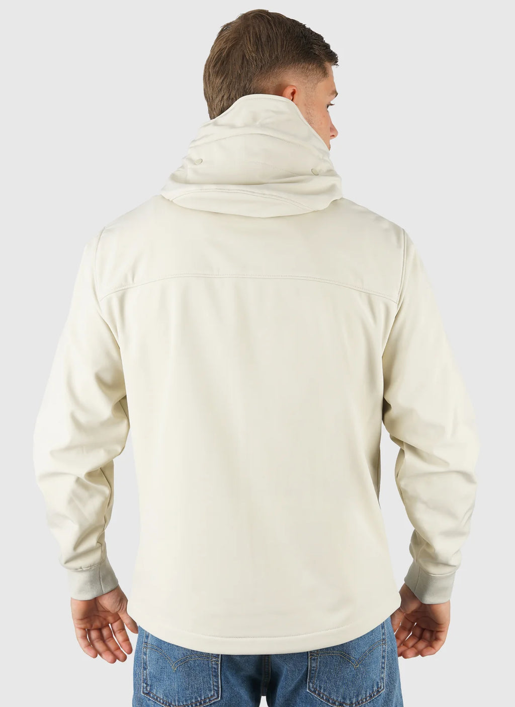 C.P. Company Shell-R Goggle Jacket in Silver Birch