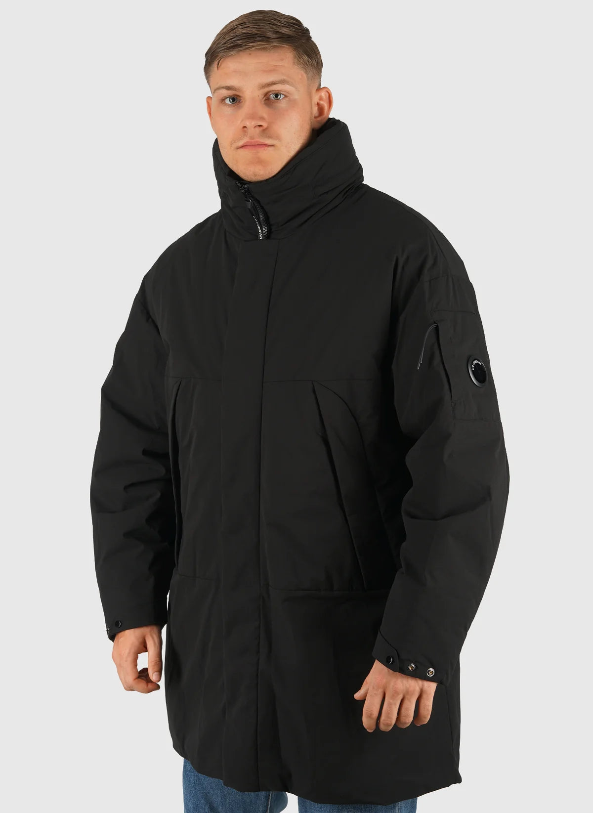 C.P. Company Shell-R Lens Parka in Black