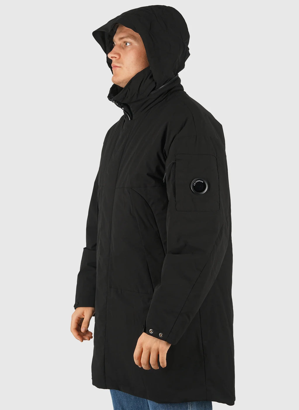 C.P. Company Shell-R Lens Parka in Black