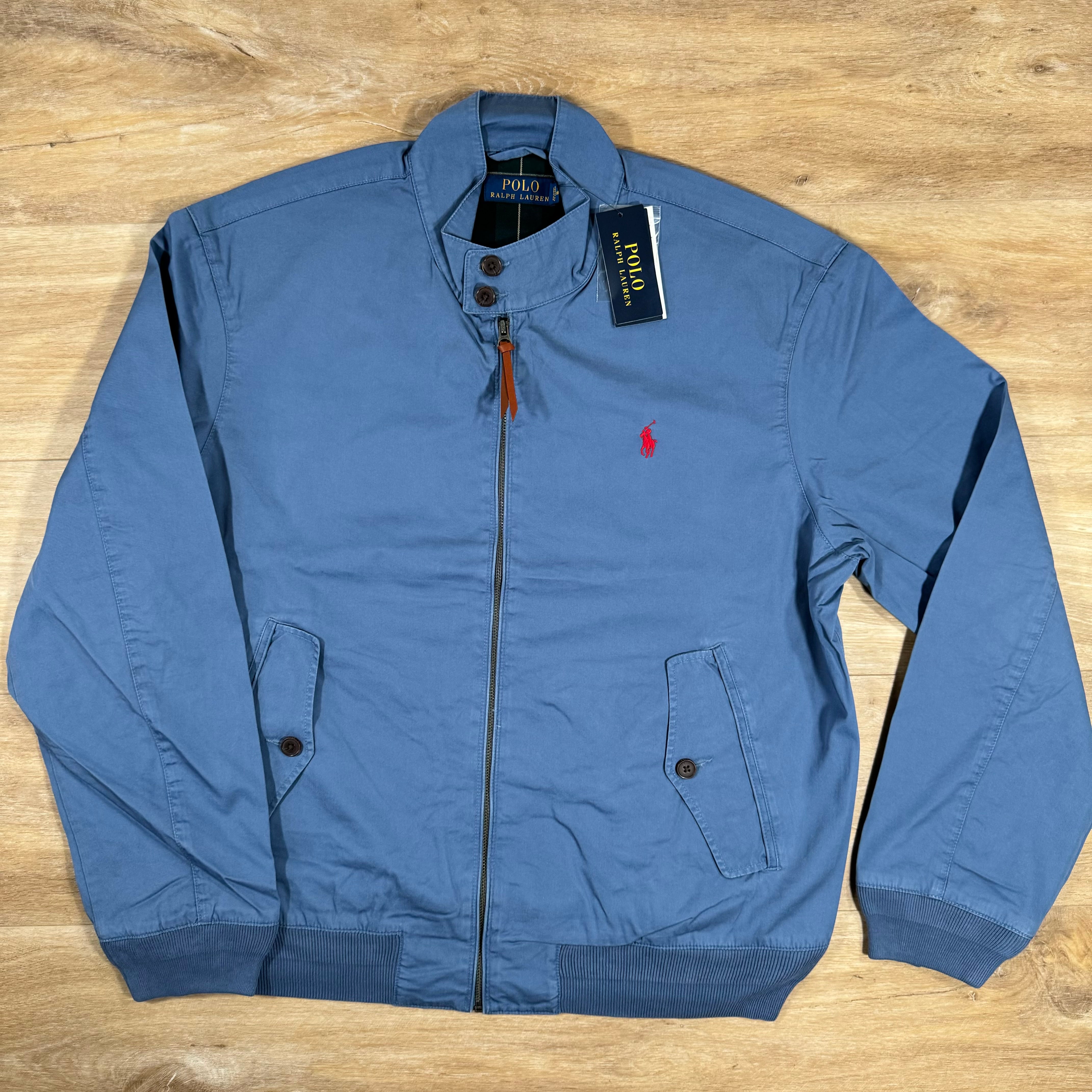 Ralph Lauren Bomber Jacket in Blue LABEL MENSWEAR