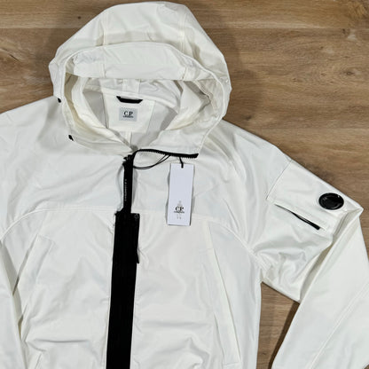 C.P. Company Soft Shell Lens Jacket in White