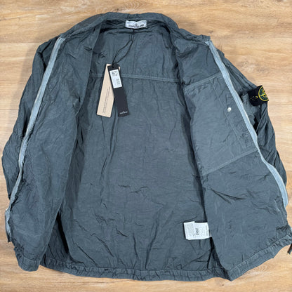 Stone Island Nylon Metal Overshirt in Avio Blue