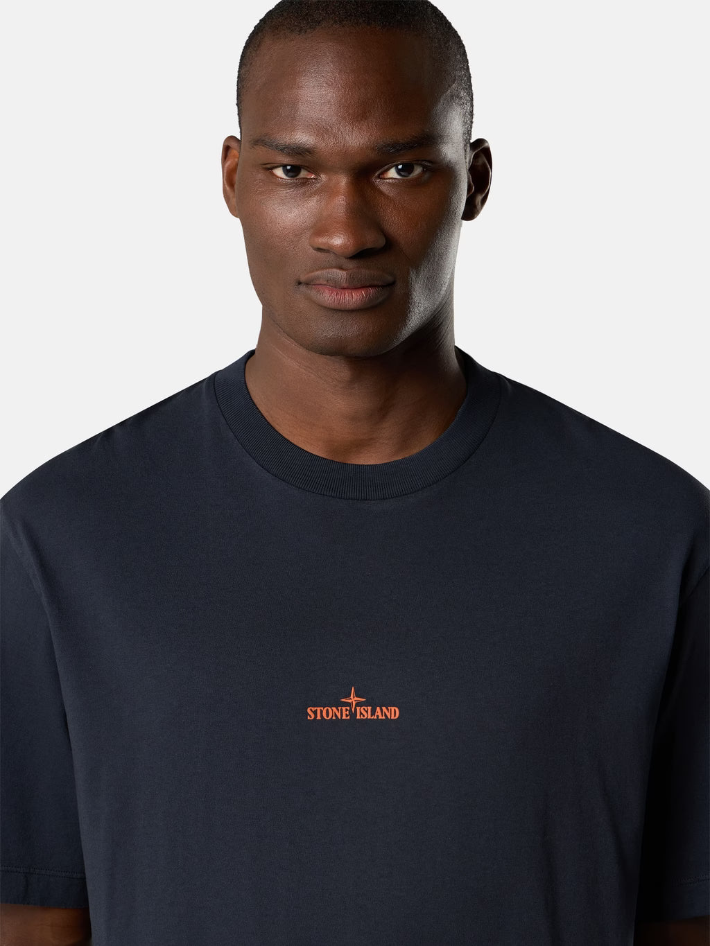 Stone Island 'Desert' Print T-Shirt in Navy