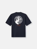 Stone Island 'Desert' Print T-Shirt in Navy
