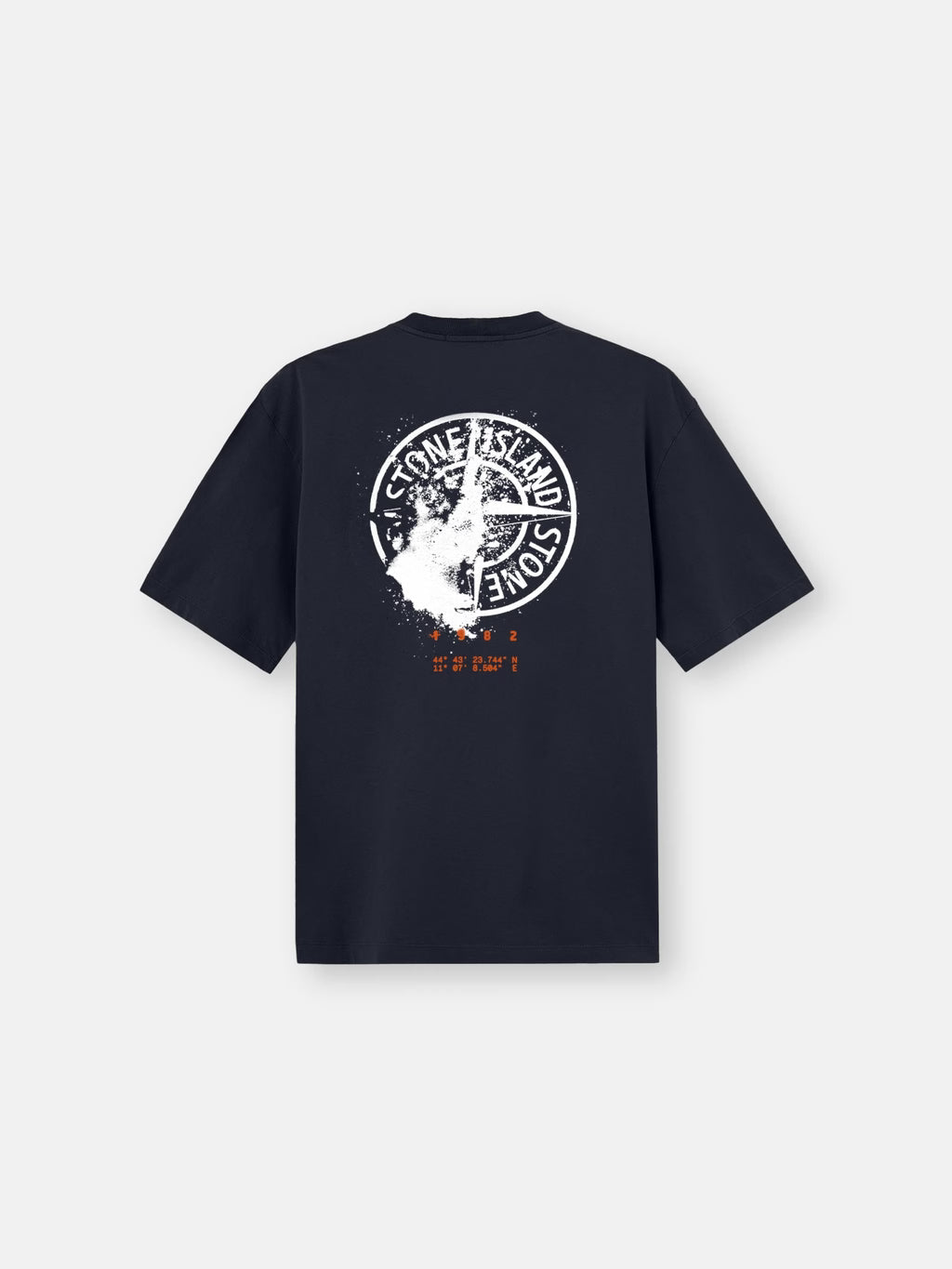 Stone Island 'Desert' Print T-Shirt in Navy