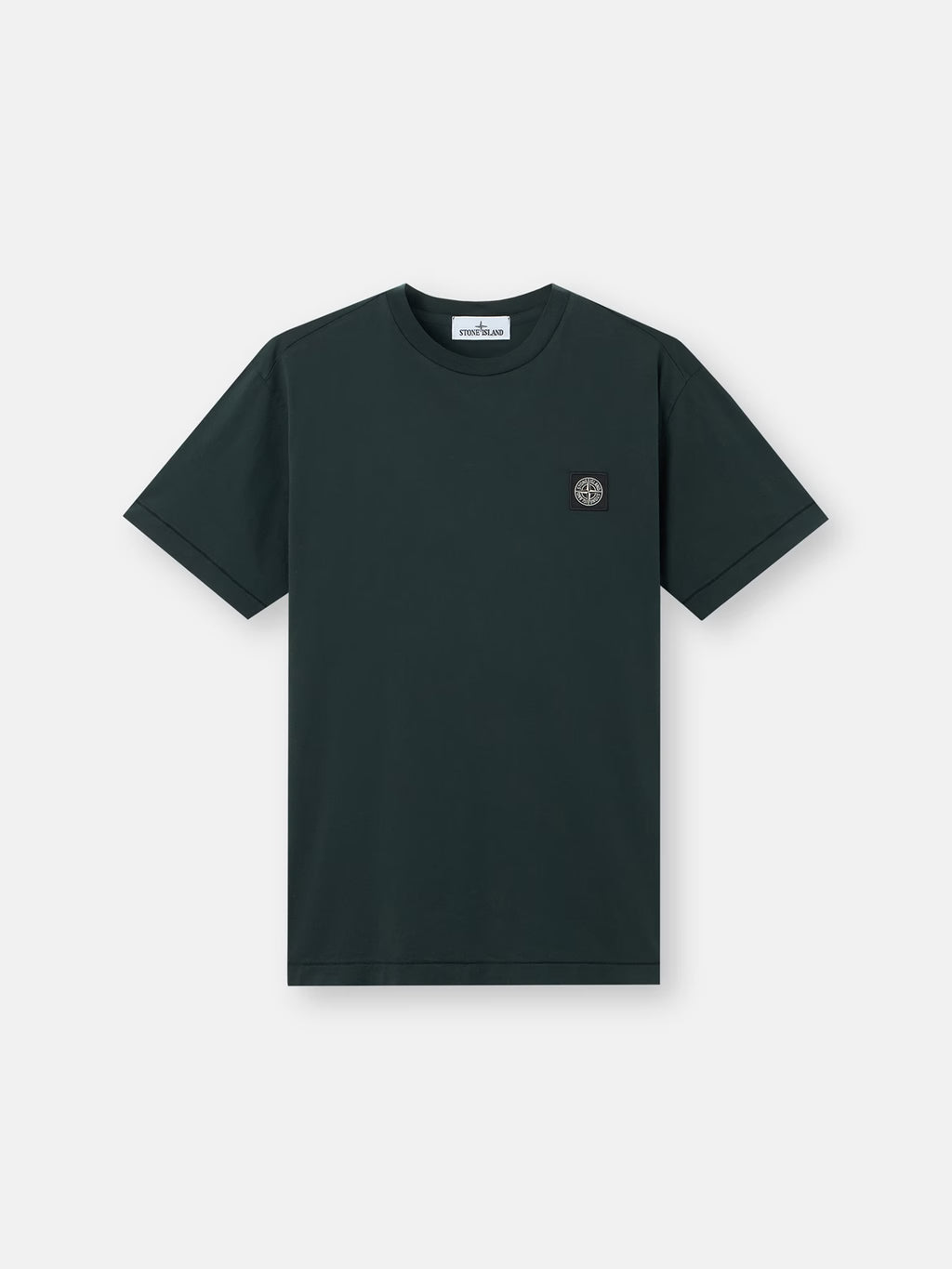Stone Island Compass Patch T-Shirt in Dark Green