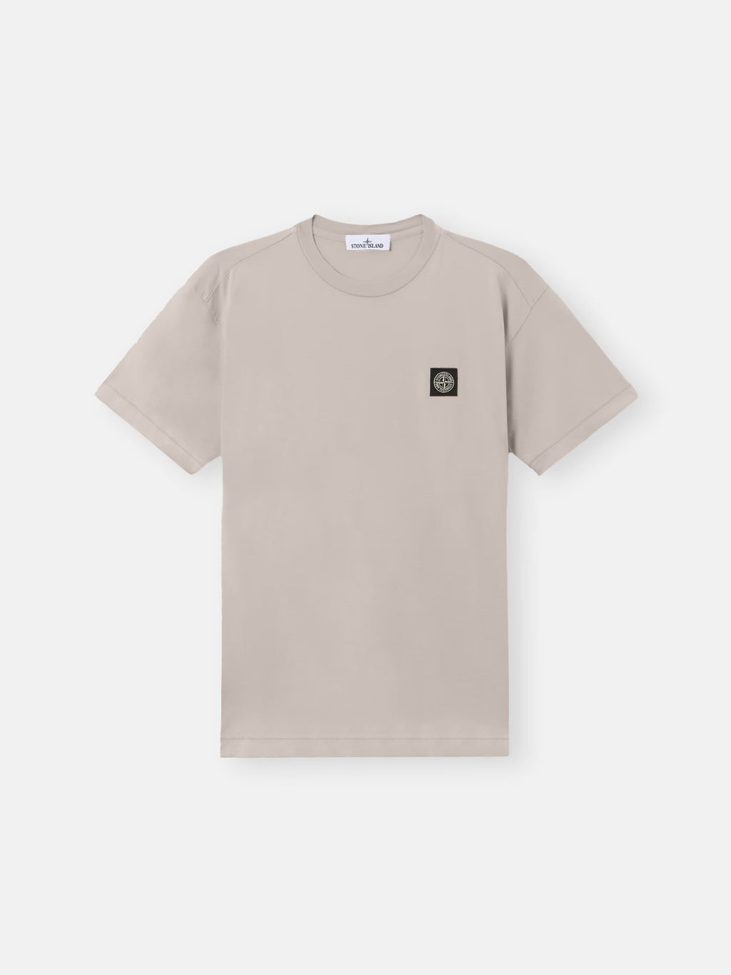 Stone Island Compass Patch T-Shirt in Grey