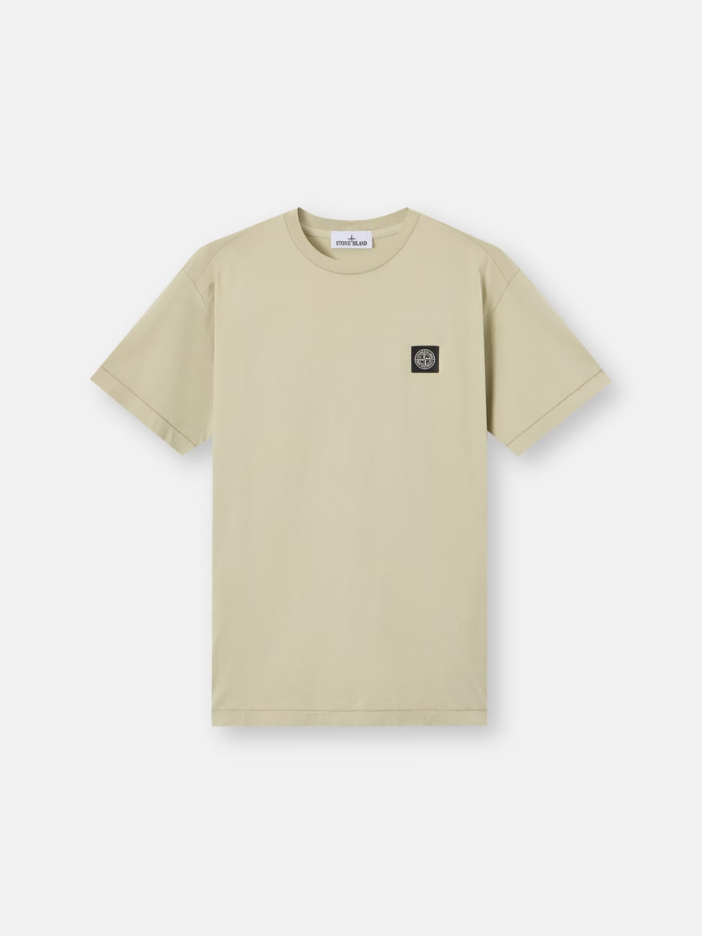 Stone Island Compass Patch T-Shirt in Sand
