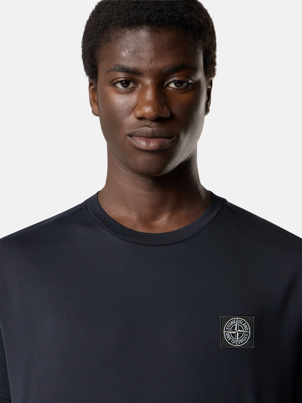 Stone Island Compass Patch T-Shirt in Navy