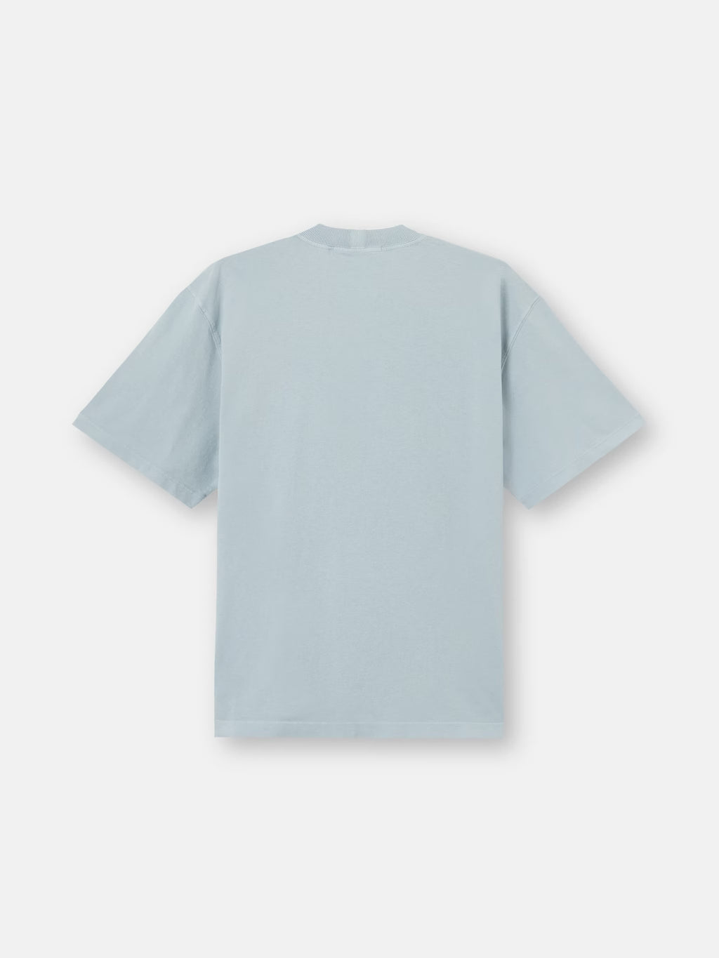 Stone Island Combed Organic Cotton T-Shirt in Ash Grey