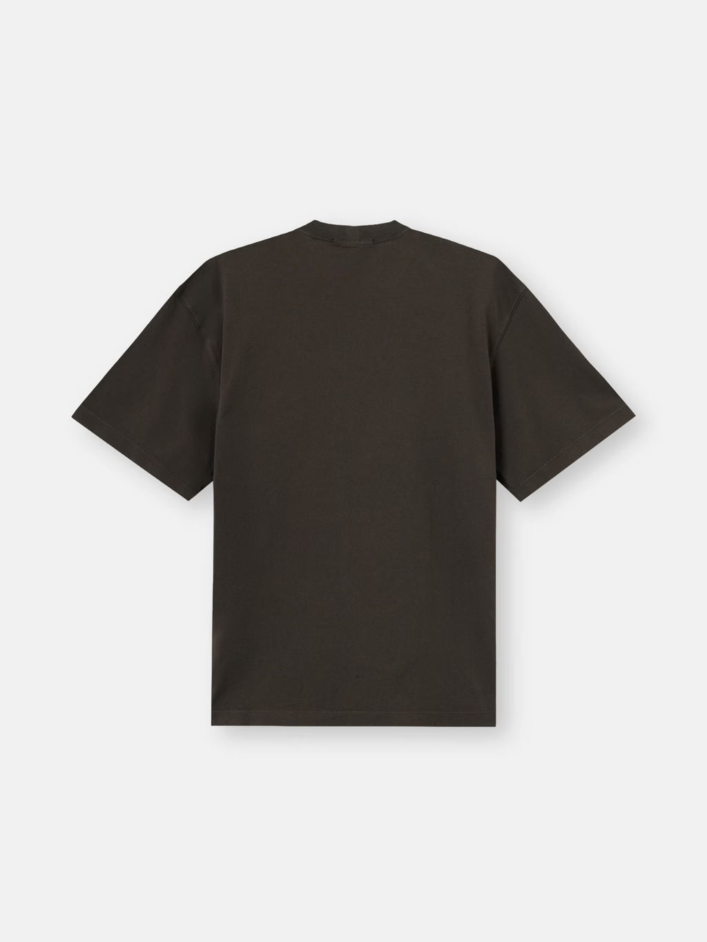 Stone Island Combed Organic Cotton T-Shirt in Coal Grey