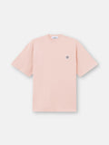 Stone Island Combed Organic Cotton T-Shirt in Antique Rose