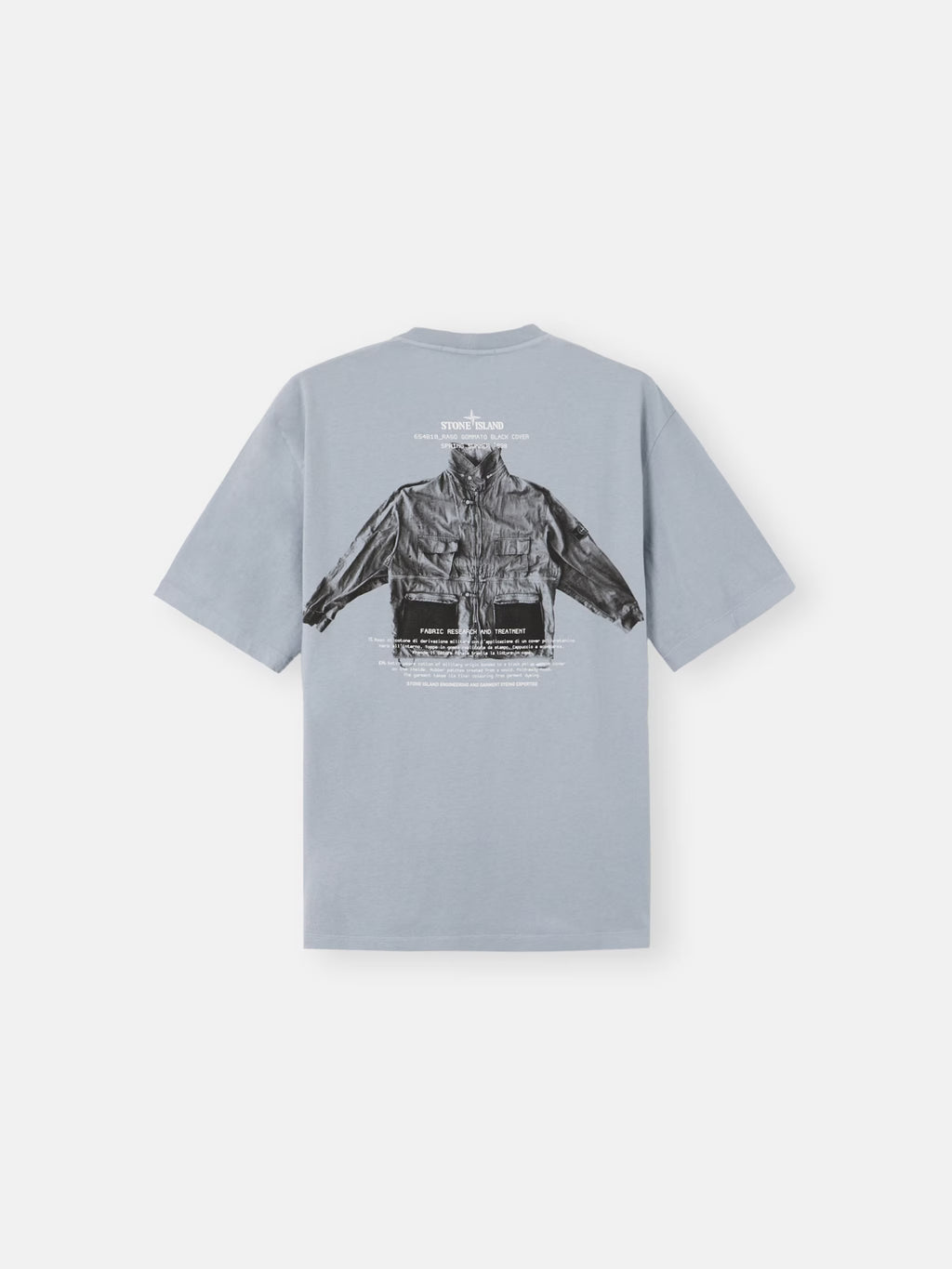 Stone Island Archivio Print T-Shirt in Ash Grey