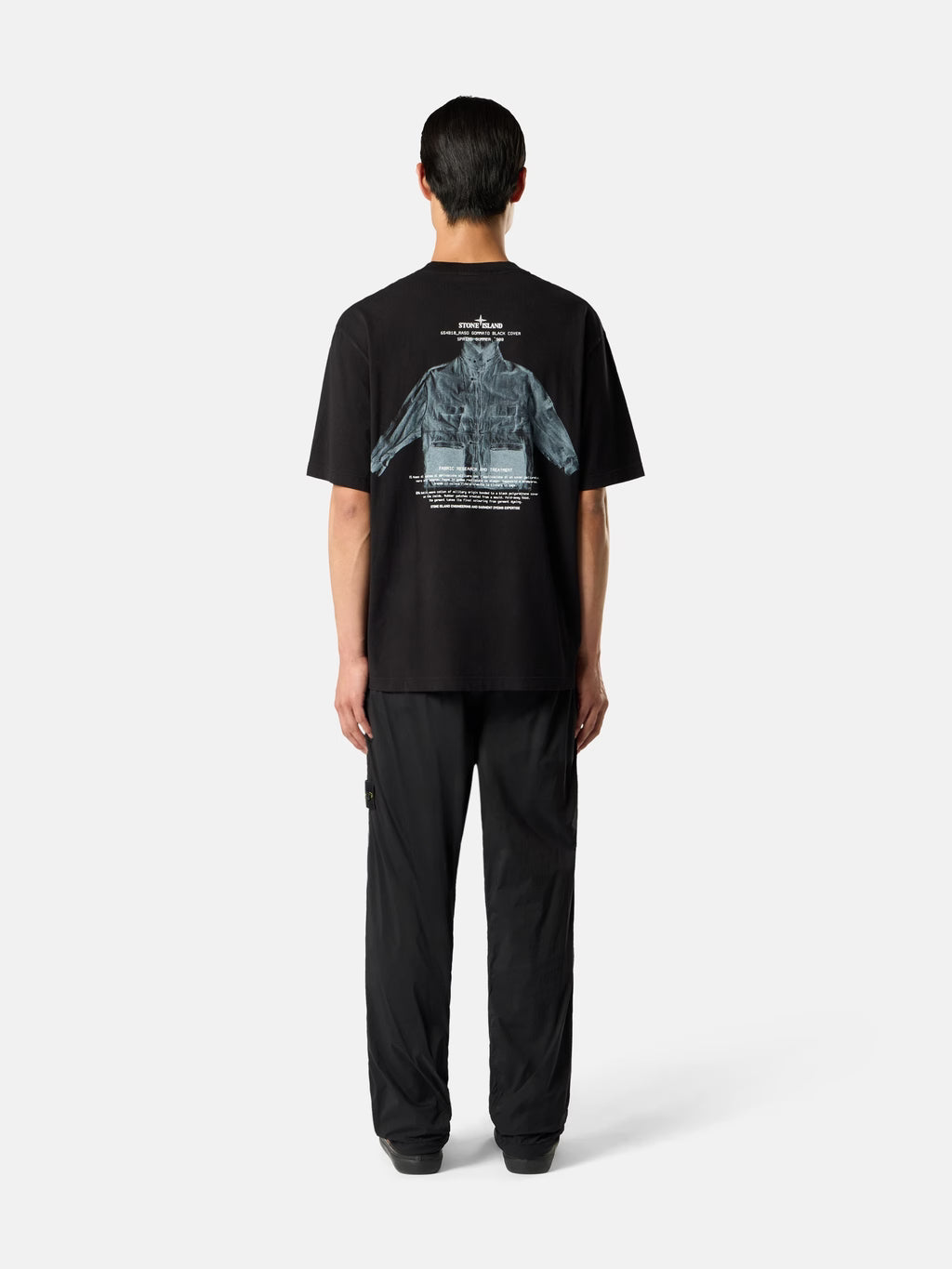 Stone Island Archivio Print T-Shirt in Black