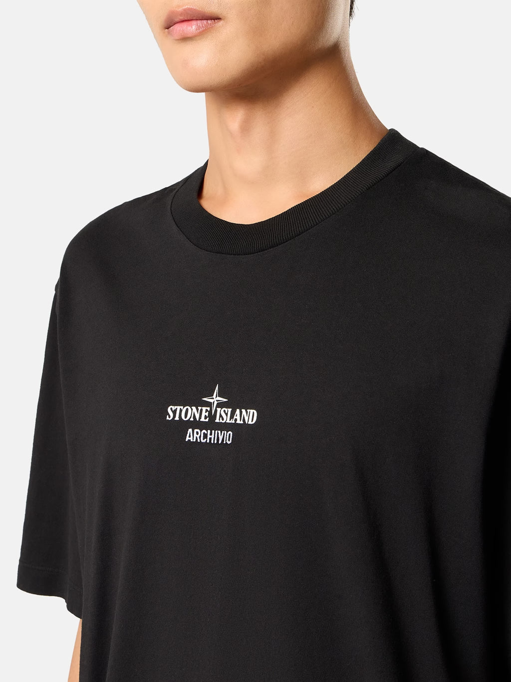 Stone Island Archivio Print T-Shirt in Black