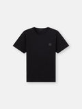 Stone Island Ghost Tonal Compass Patch T-Shirt in Black