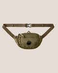 C.P. Company Nylon B Lens Waist Bag in Ivy Green