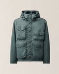 C.P. Company T-Flatt Padded Goggle Jacket in Castor Grey