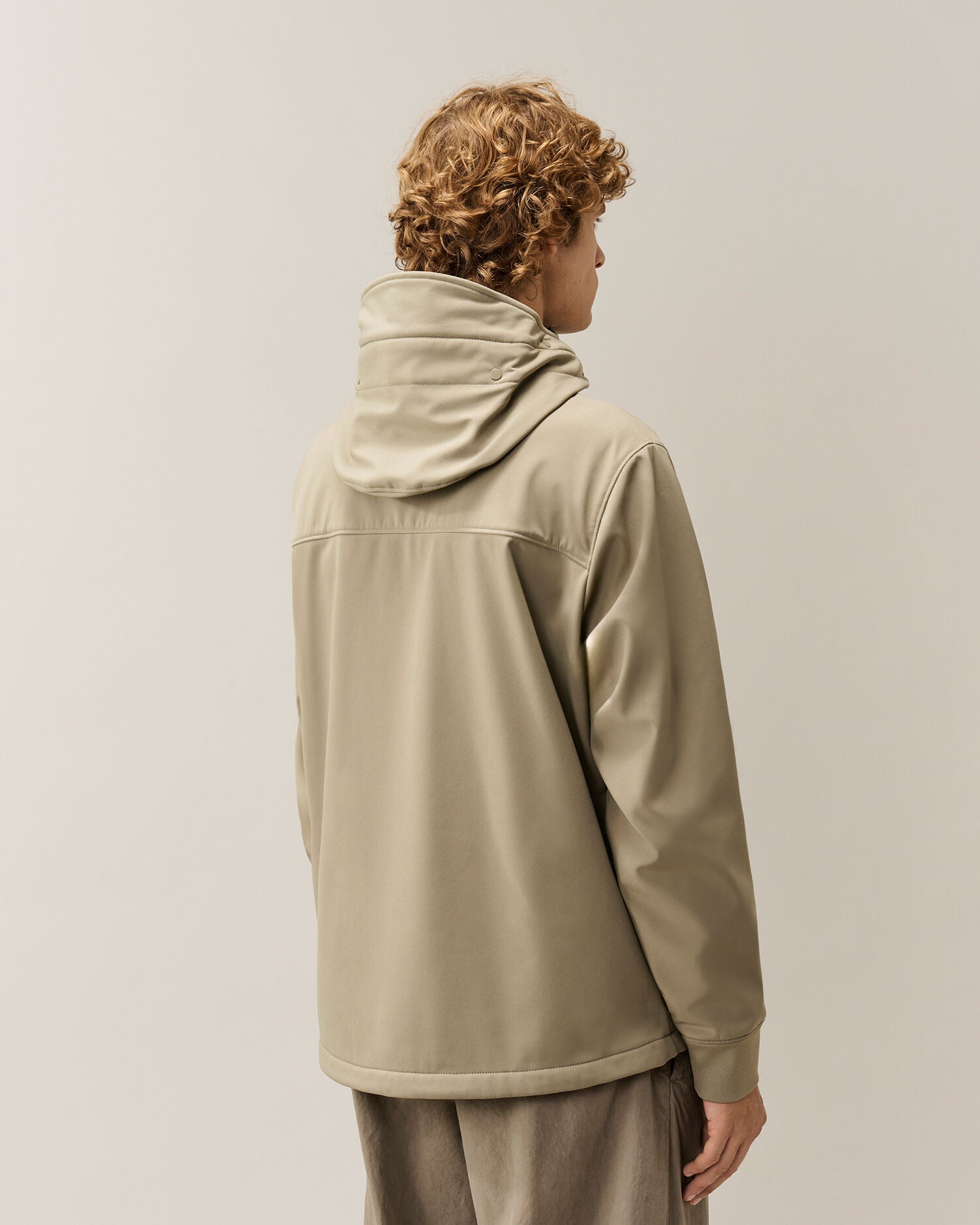C.P. Company Shell-R Goggle Jacket in Fallen Rock - Beige
