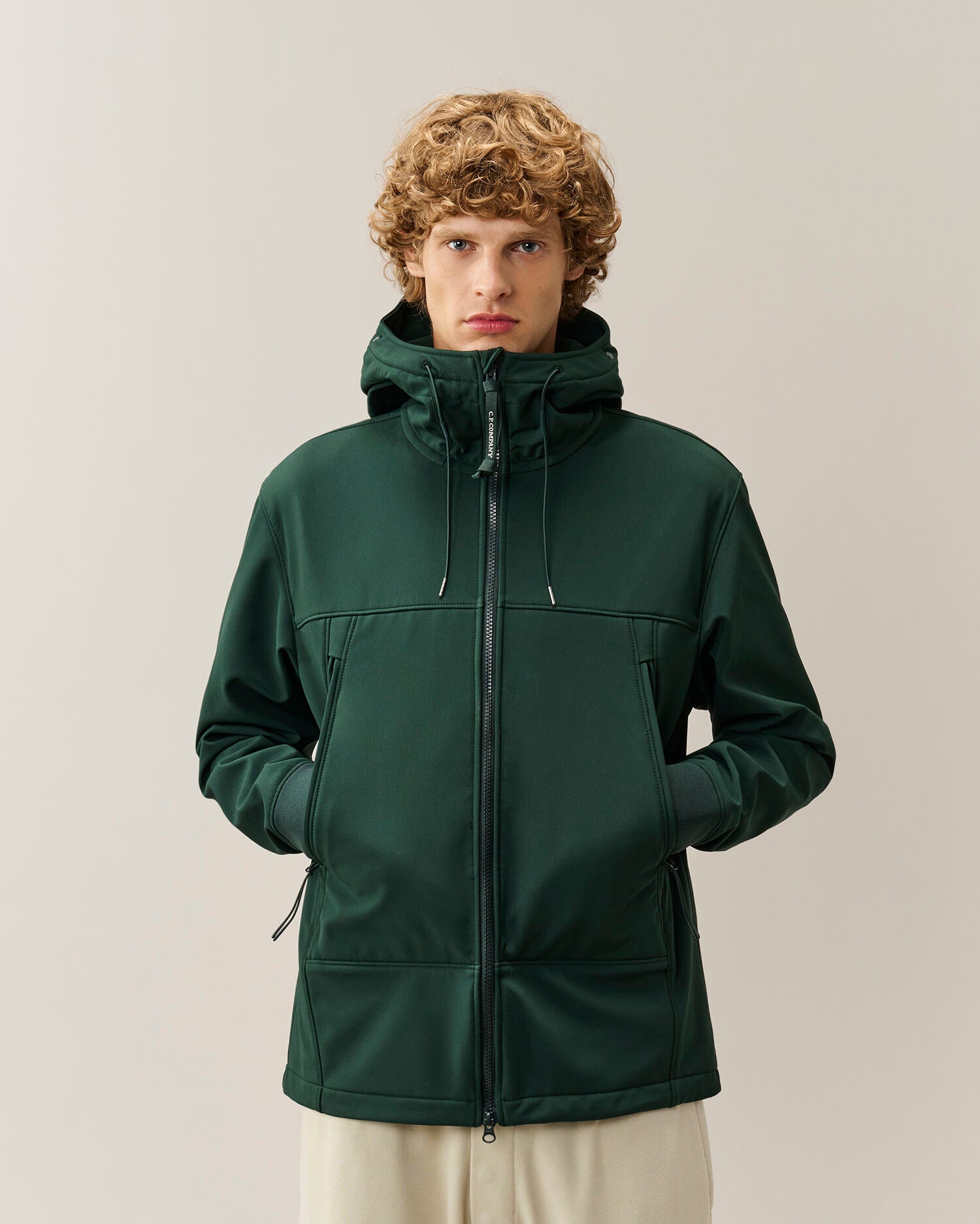 C.P. Company Shell-R Goggle Jacket in Ponderosa Pine - Green