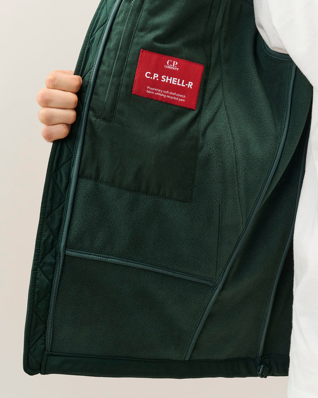 C.P. Company Shell-R Goggle Jacket in Ponderosa Pine - Green