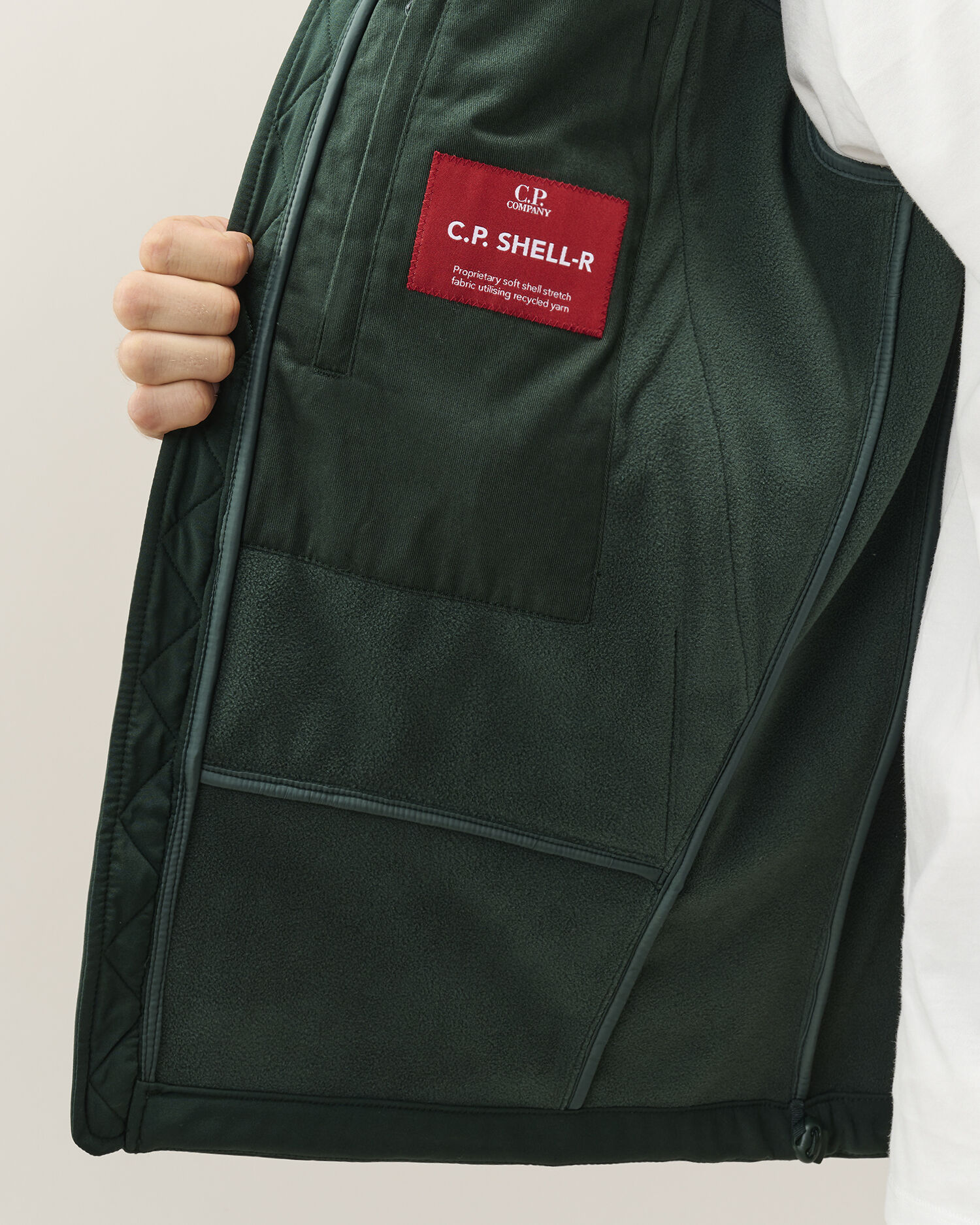 C.P. Company Shell-R Goggle Jacket in Ponderosa Pine - Green