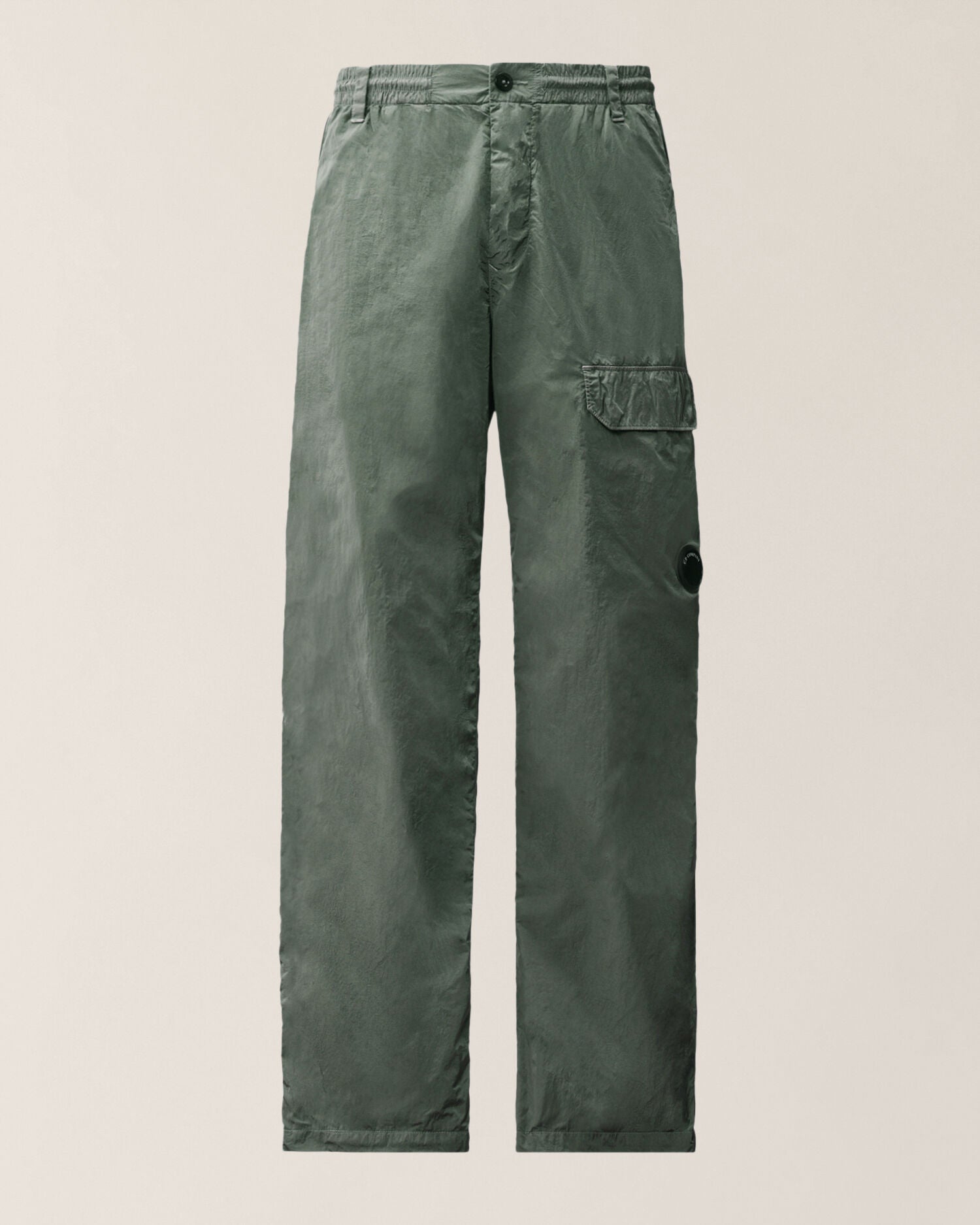 C.P. Company Chrome-R Regular Lens Cargo Pants in Castor Grey