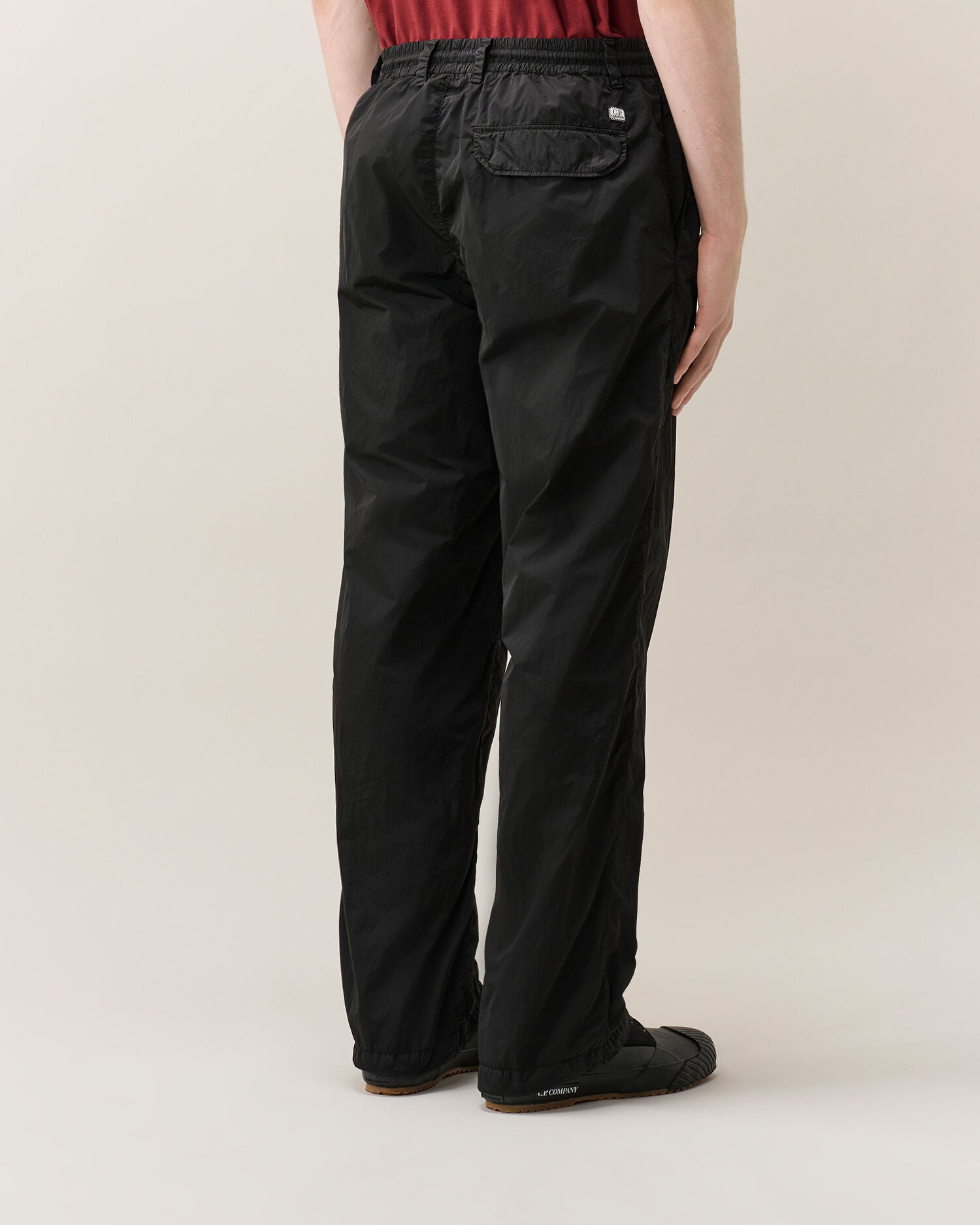 C.P. Company Chrome-R Regular Lens Cargo Pants in Black