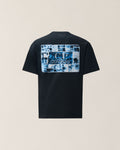 C.P. Company 30/1 Jersey Graphics T-Shirt in Black