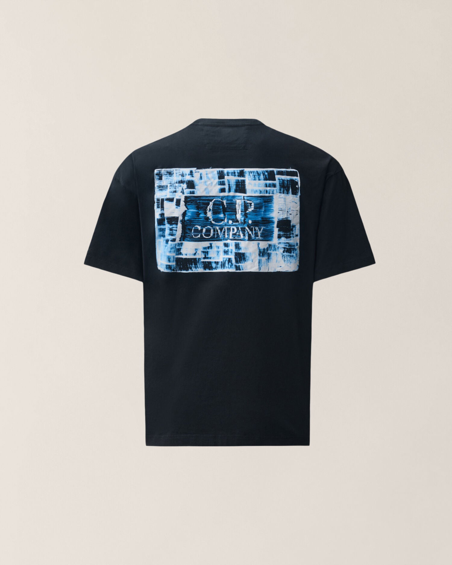 C.P. Company 30/1 Jersey Graphics T-Shirt in Black