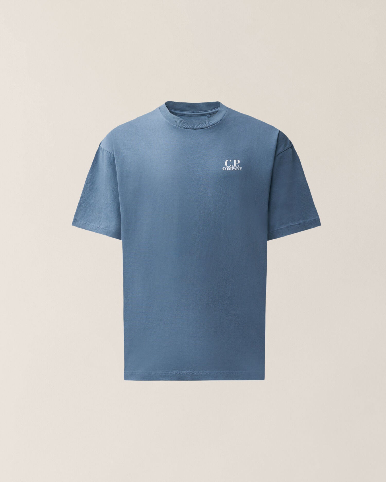 C.P. Company 30/1 Jersey British Sailor T-Shirt in Orion Blue