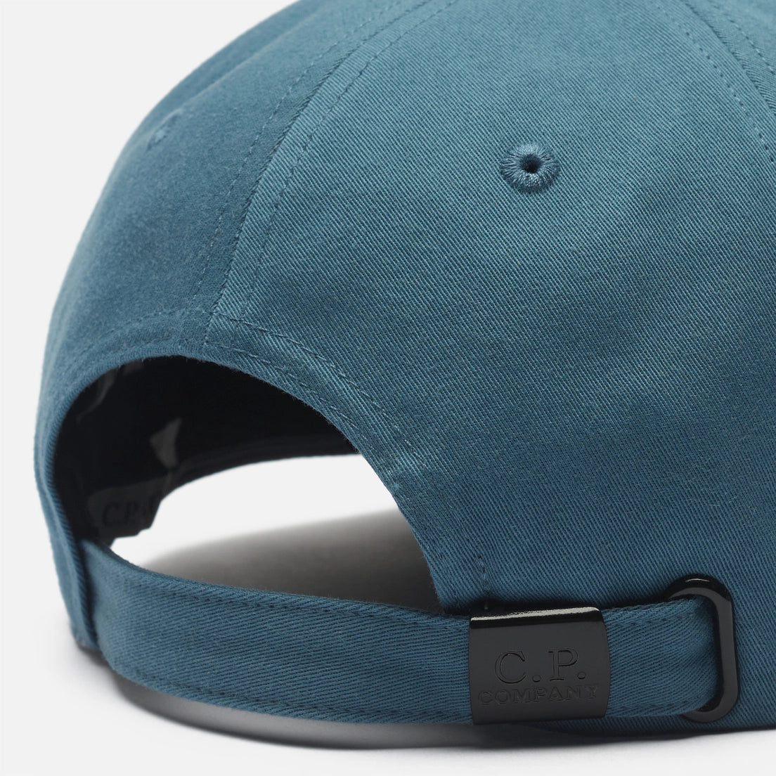 C.P. Company Gabardine Logo Cap in Orion Blue