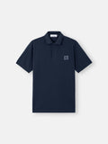 Stone Island Regular-Fit Compass Patch Polo Shirt in Navy