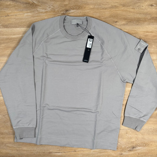 Stone Island Ghost Crewneck Sweatshirt in Dust Grey